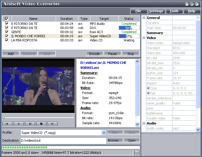 3X video convert Screenshot